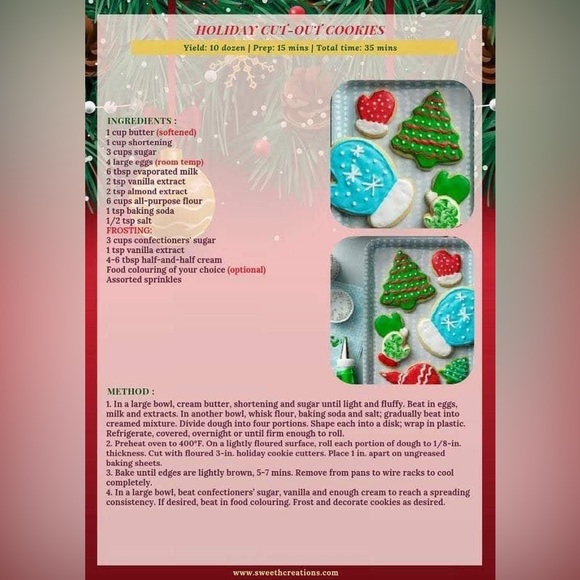 $1 CHRISTMAS COOKIE EARRINGS. NEW. $1 WITH ANY $10 ORDER OR MORE - Picture 13 of 16